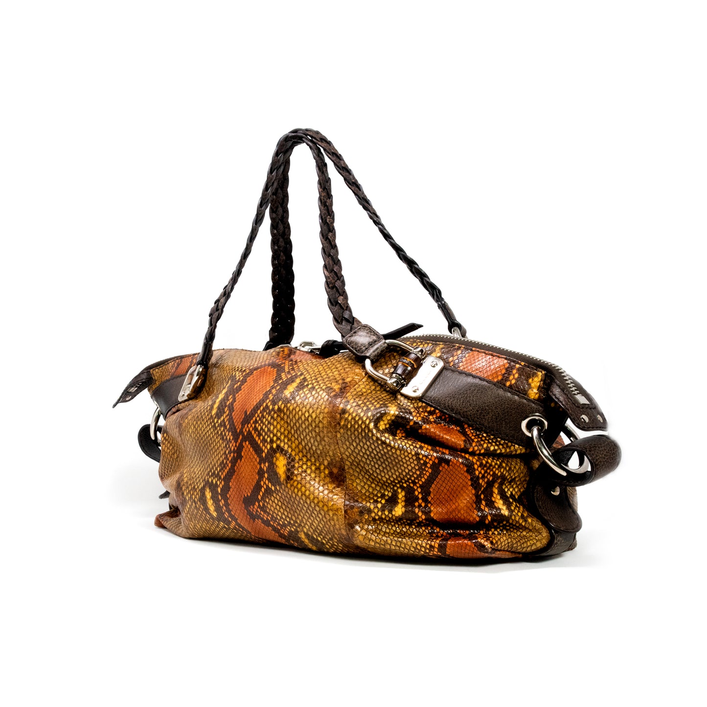 Gucci Python Bar Bag