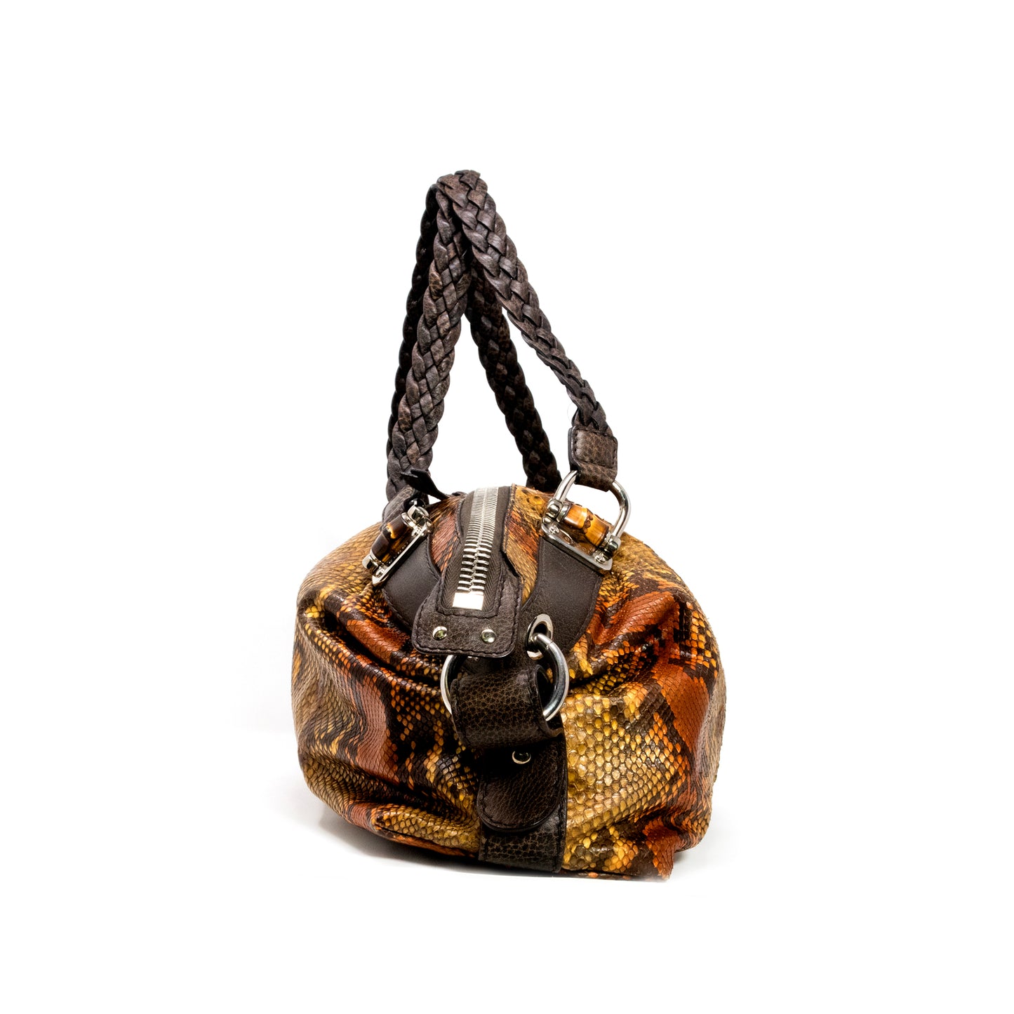 Gucci Python Bar Bag