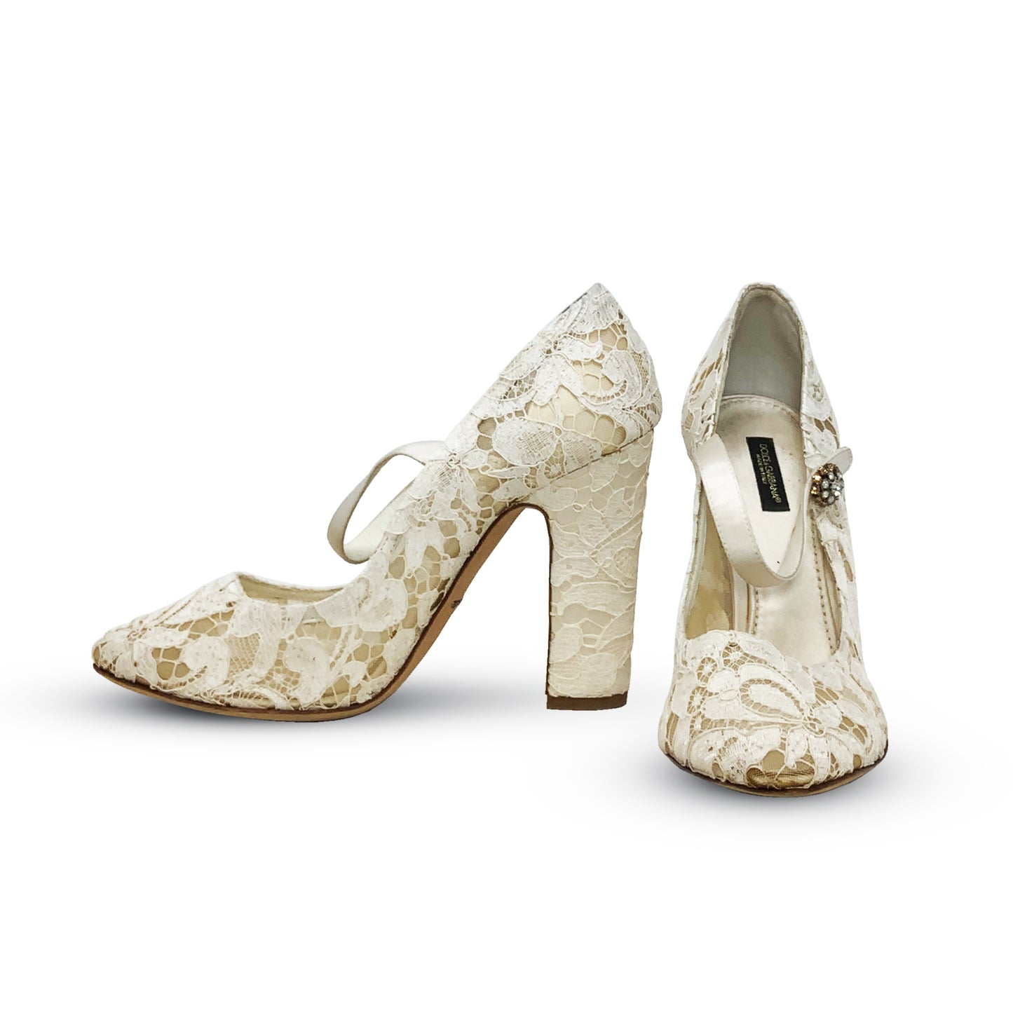 Dolce & Gabbana Lace Pumps -T. 39