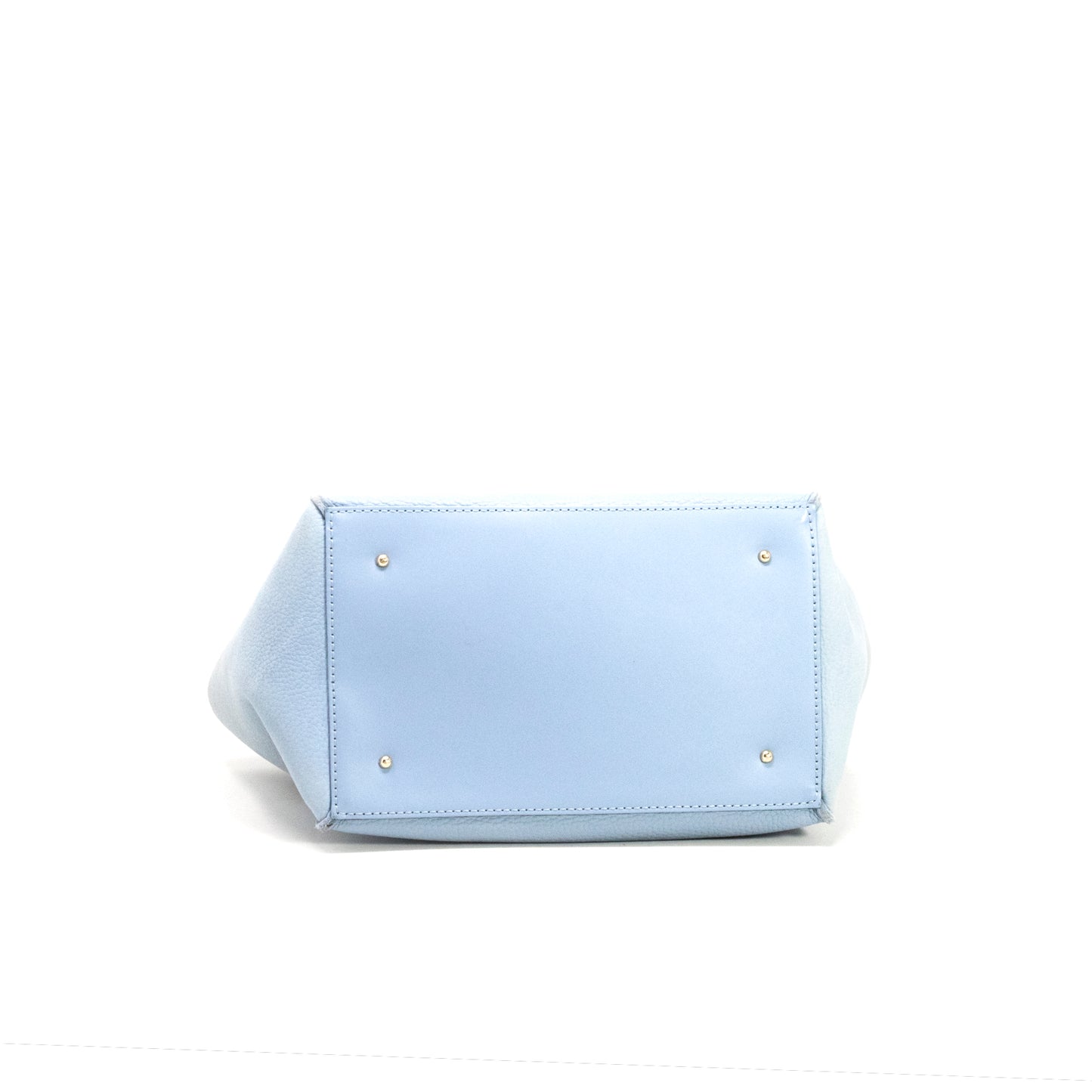 Carolina Herrera Grained Leather Tote