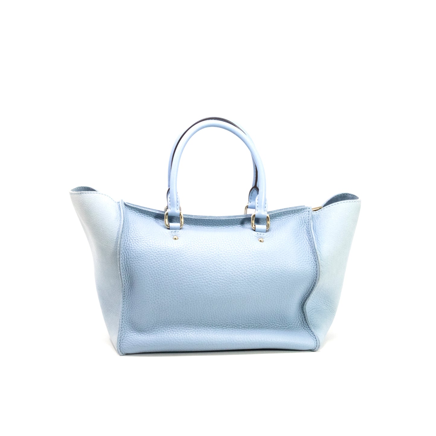 Carolina Herrera Grained Leather Tote