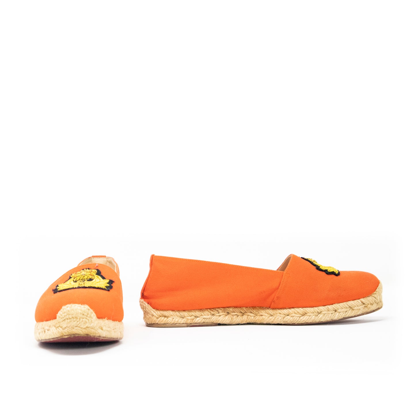 Christian Louboutin Red Espadrilles Flats