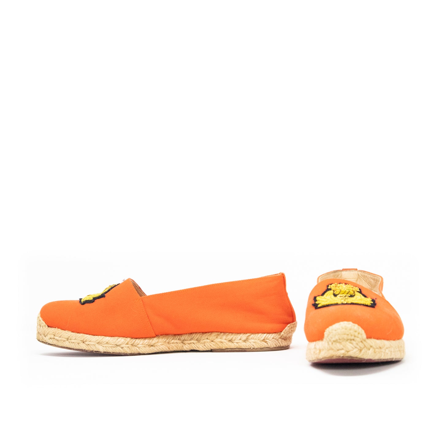 Christian Louboutin Red Espadrilles Flats