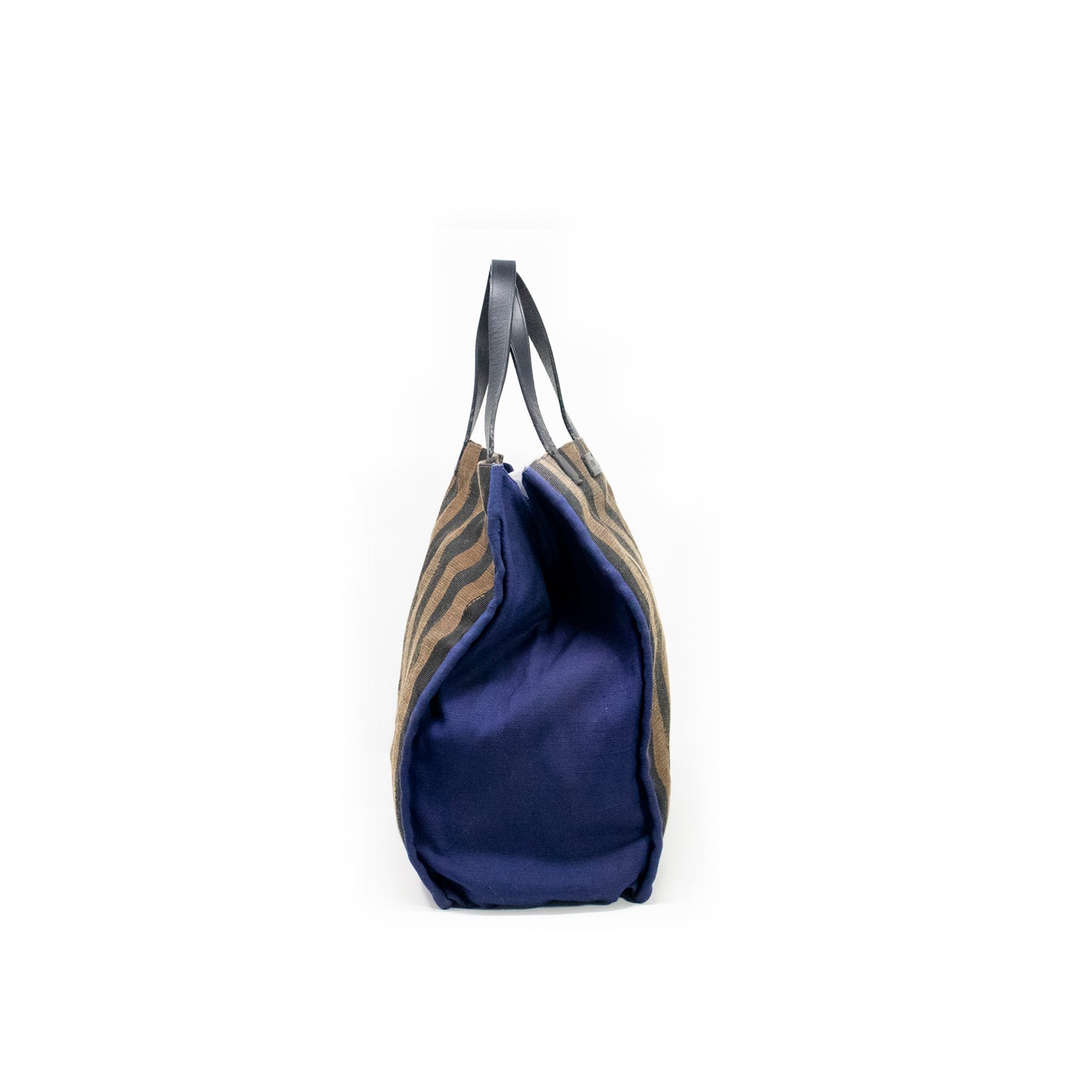 Fendi Pequin Shopping Tote
