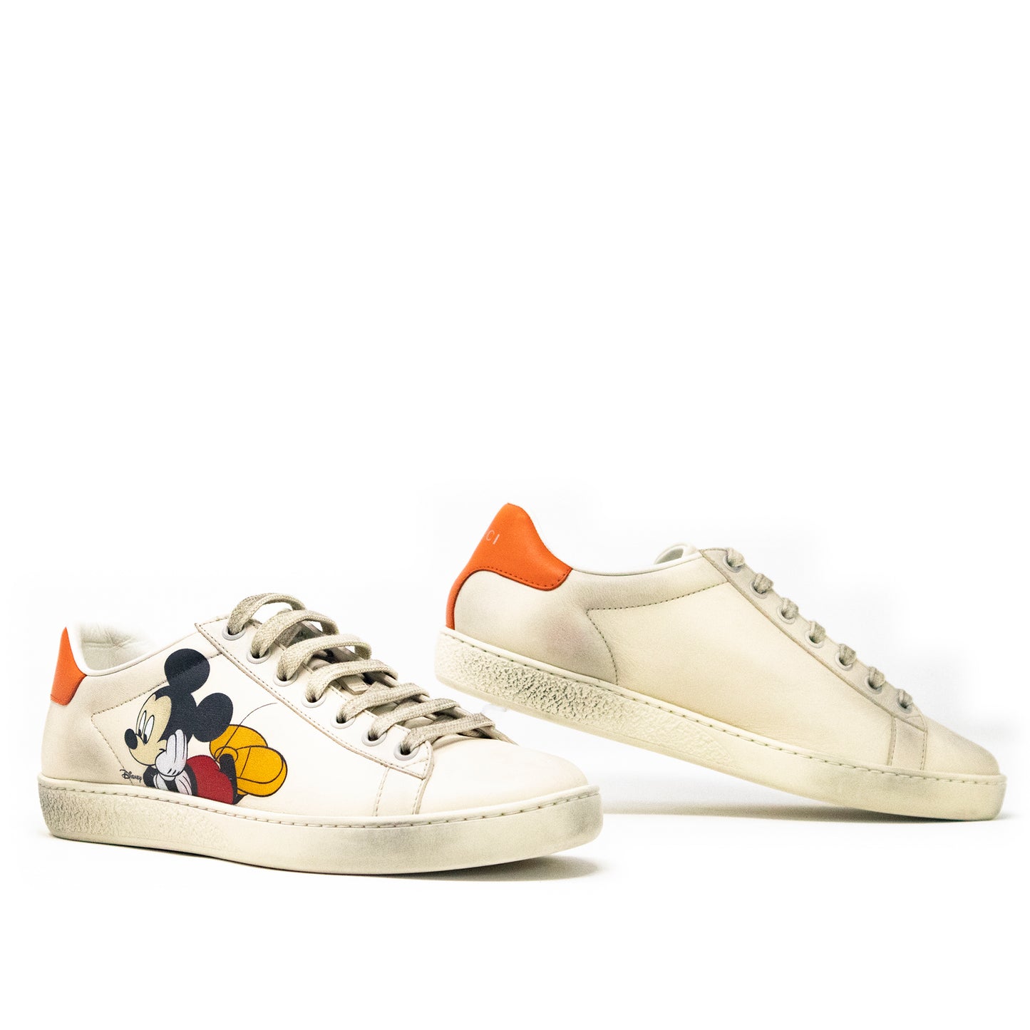 Gucci Leather Disney Sneakers - Talla 36.5