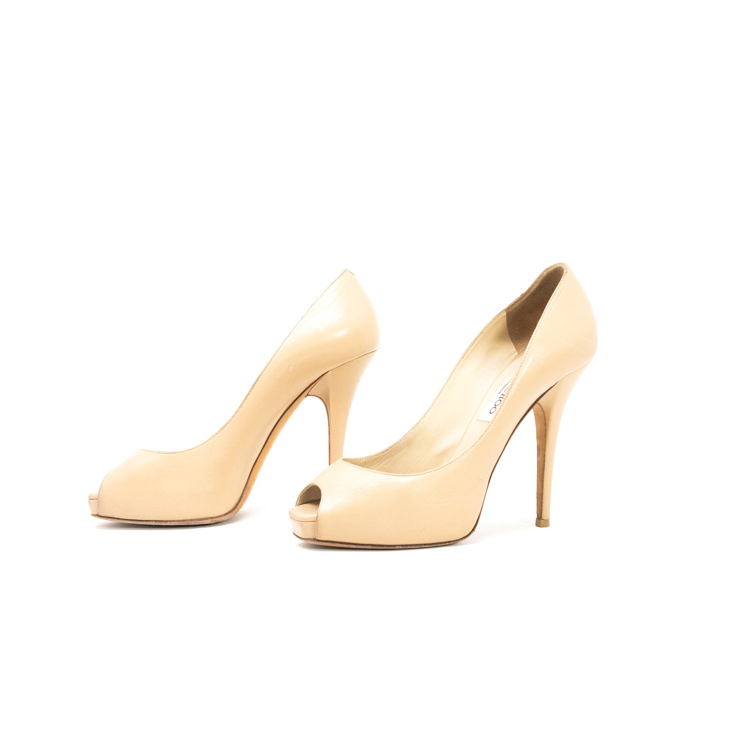 Jimmy Choo Evenlyn Patent Peep Toe Pump - Talla 37