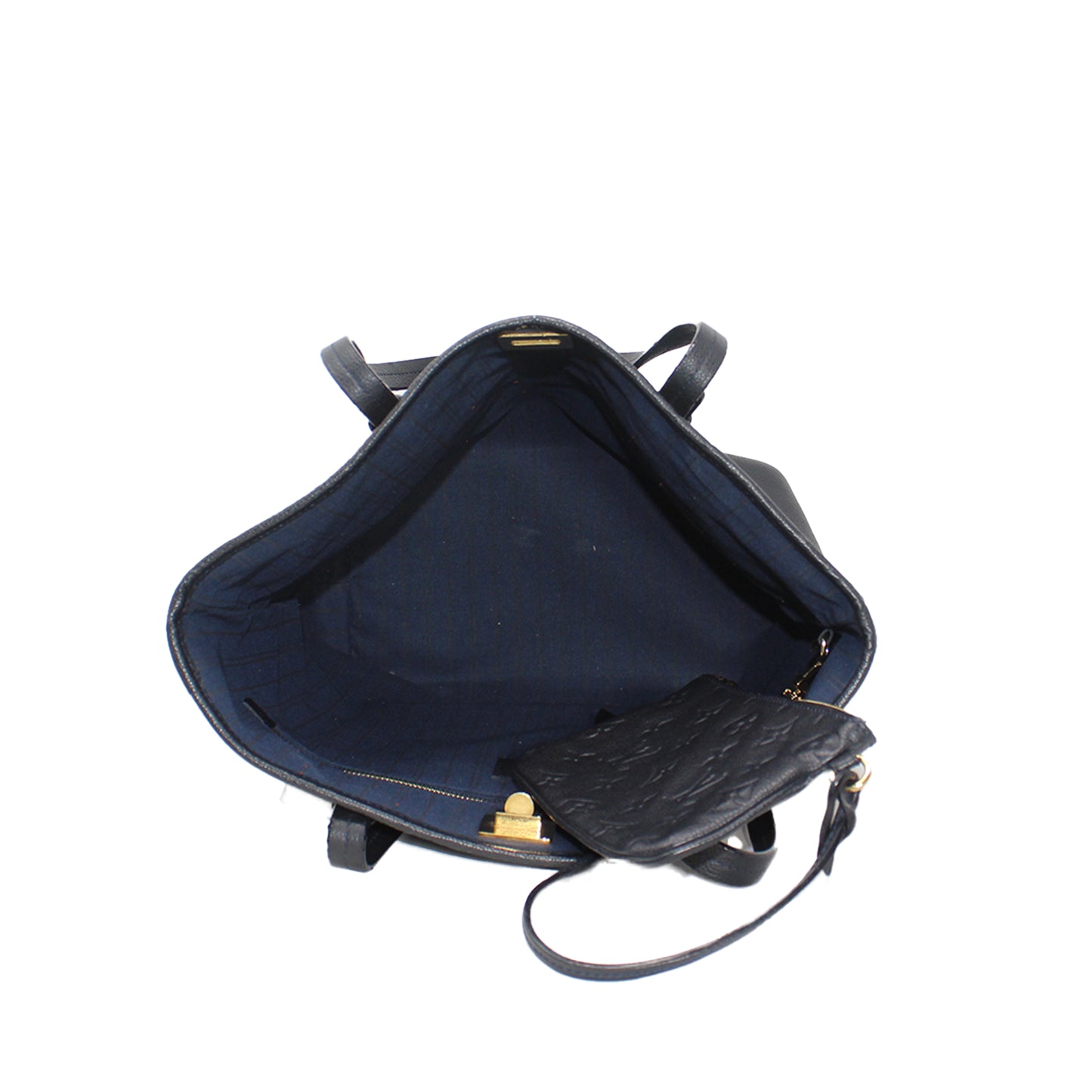 Louis Vuitton Monogram Empreinte Citadine PM with long strap and interior zip pouch