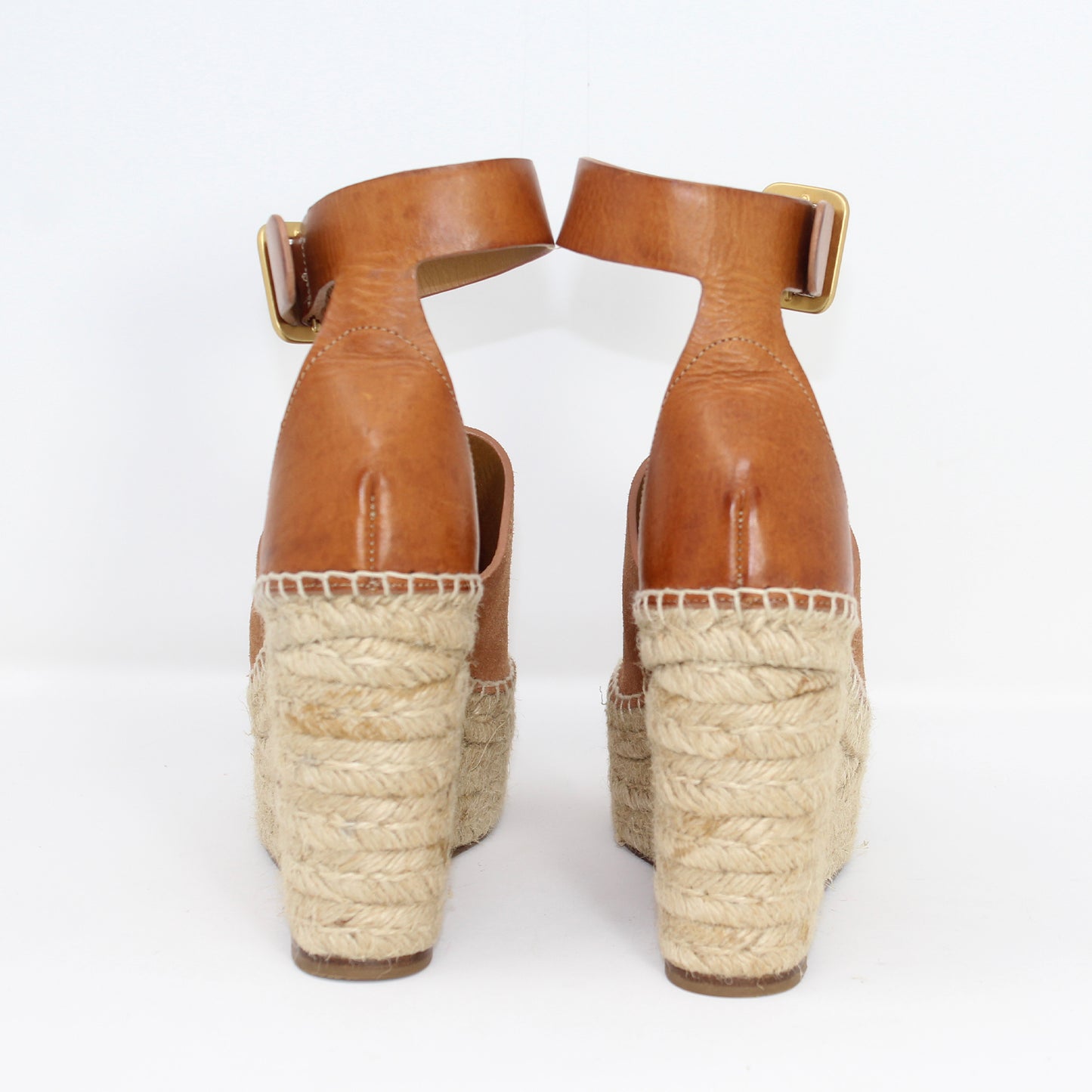 Chloe Espadrille Wedge Sandals Talla 36