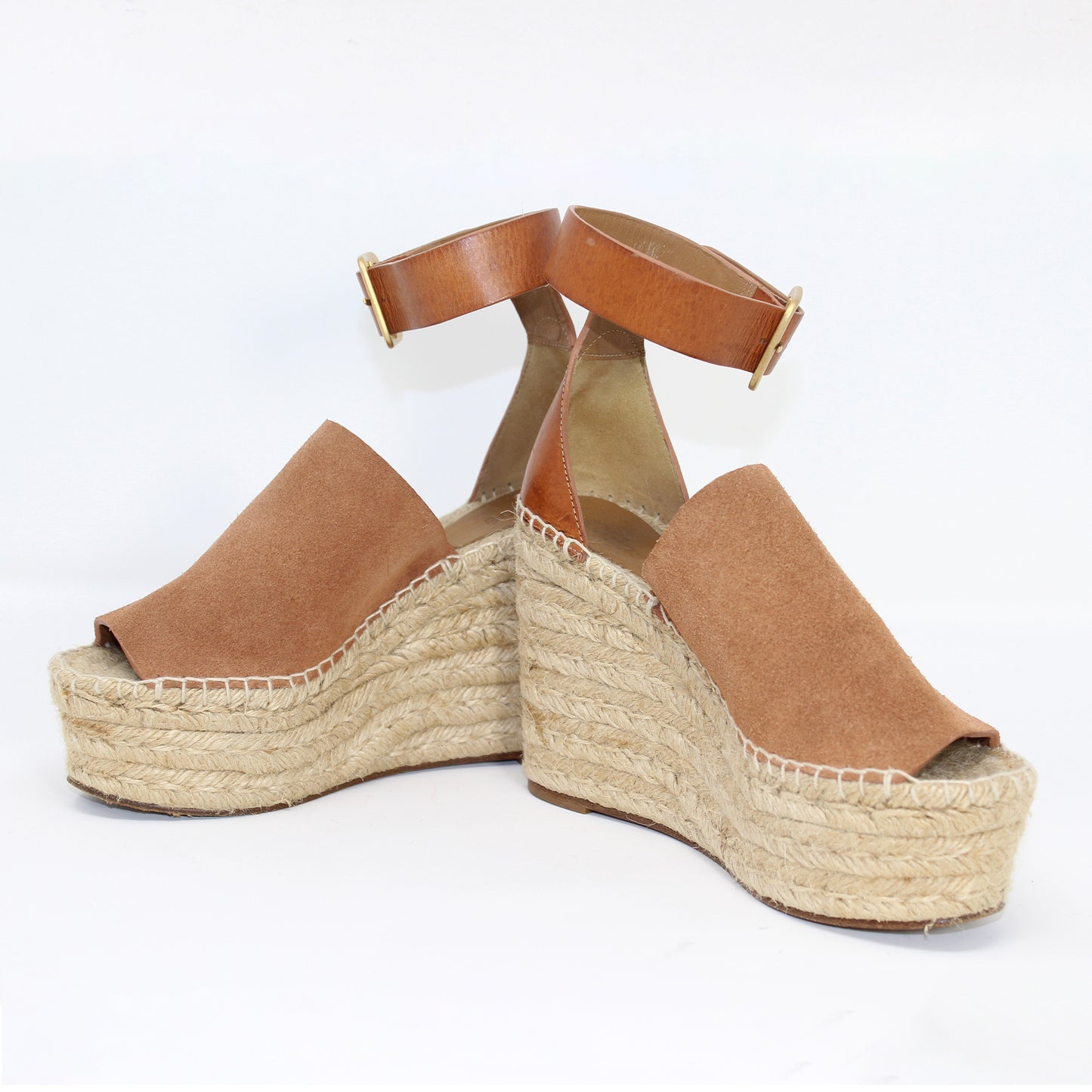 Chloe Espadrille Wedge Sandals Talla 36