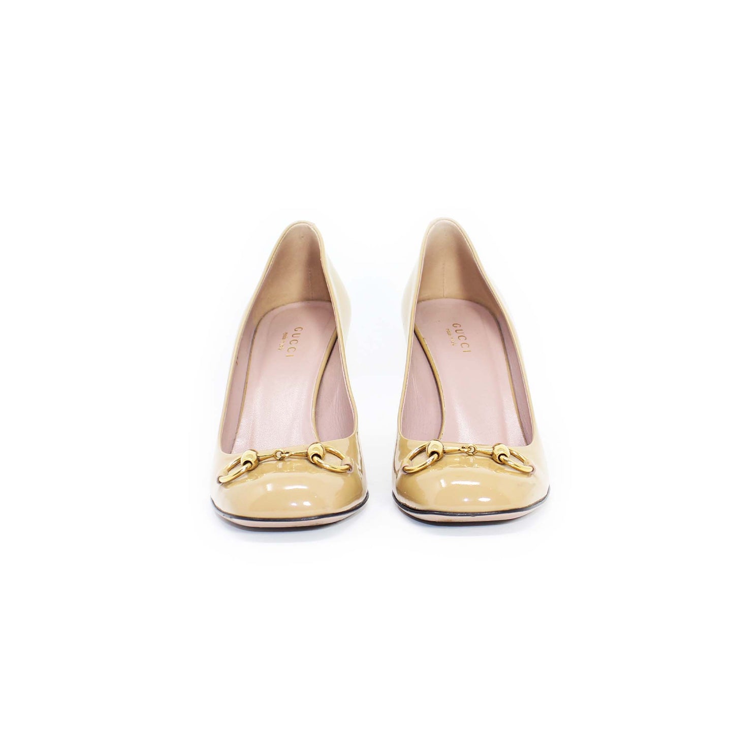Gucci Patent Leather Horsebit Pump Talla 37.5 with dustbag