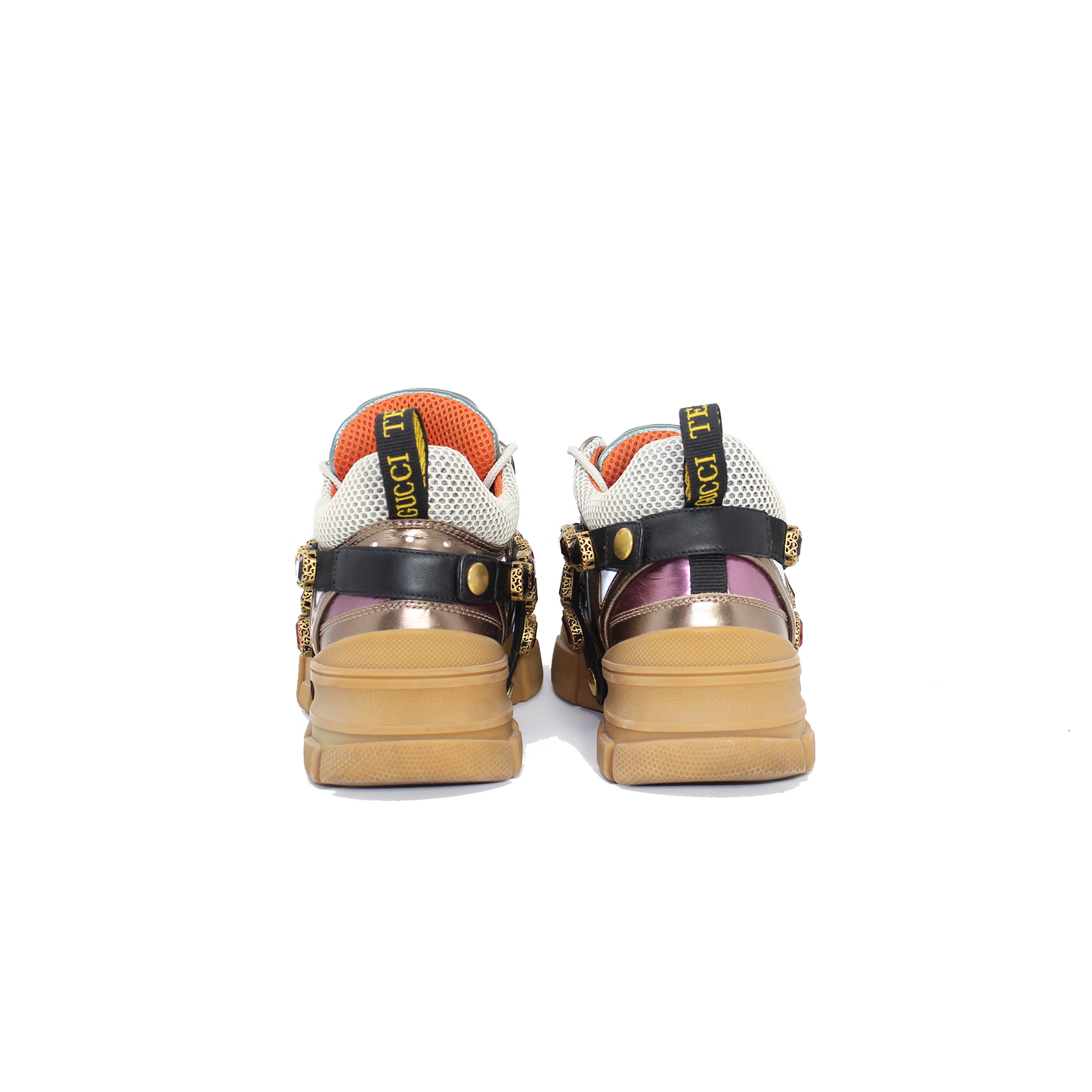 Gucci Flashtrek bejewled Sneakers Talla 37.5
(removable stones)