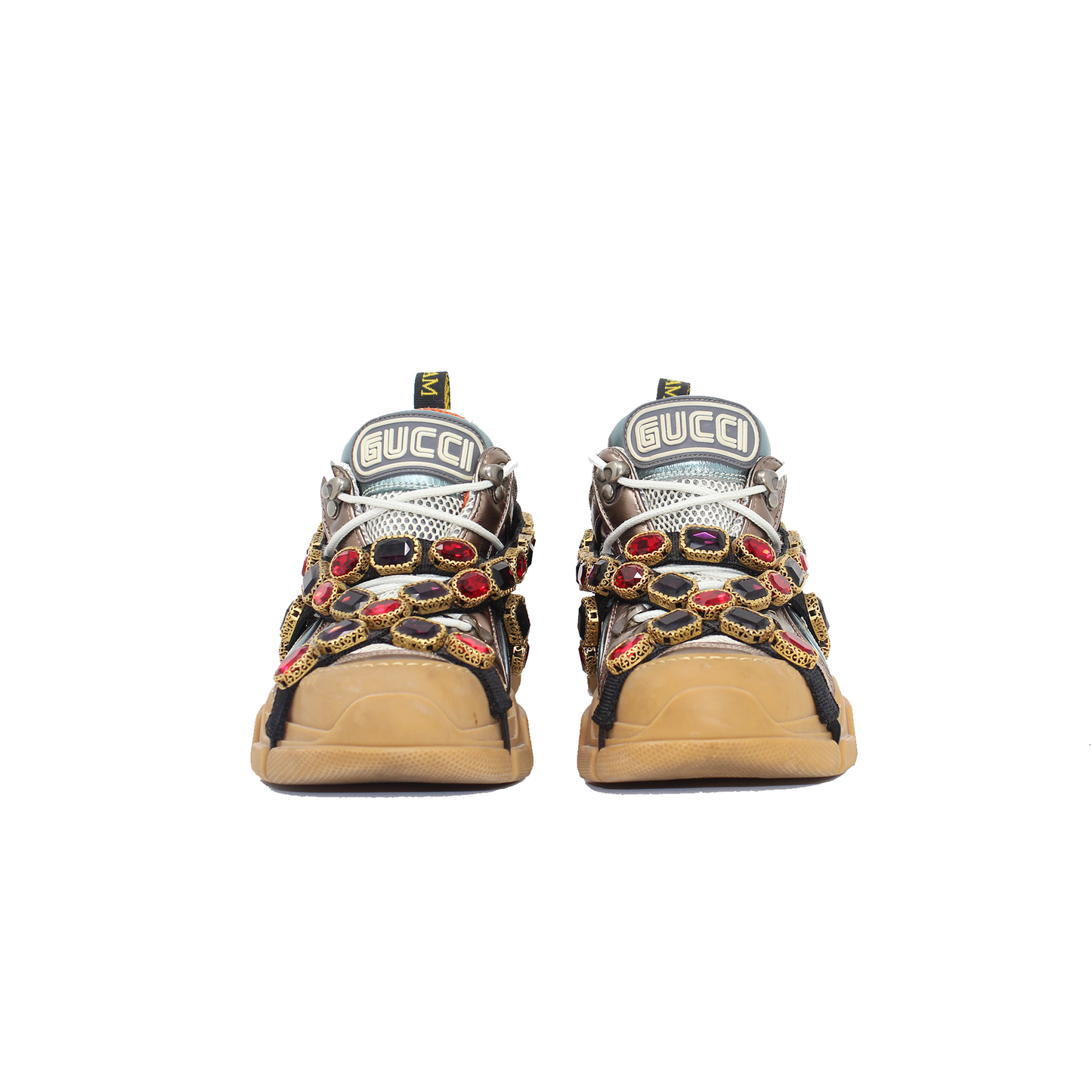 Gucci Flashtrek bejewled Sneakers Talla 37.5
(removable stones)