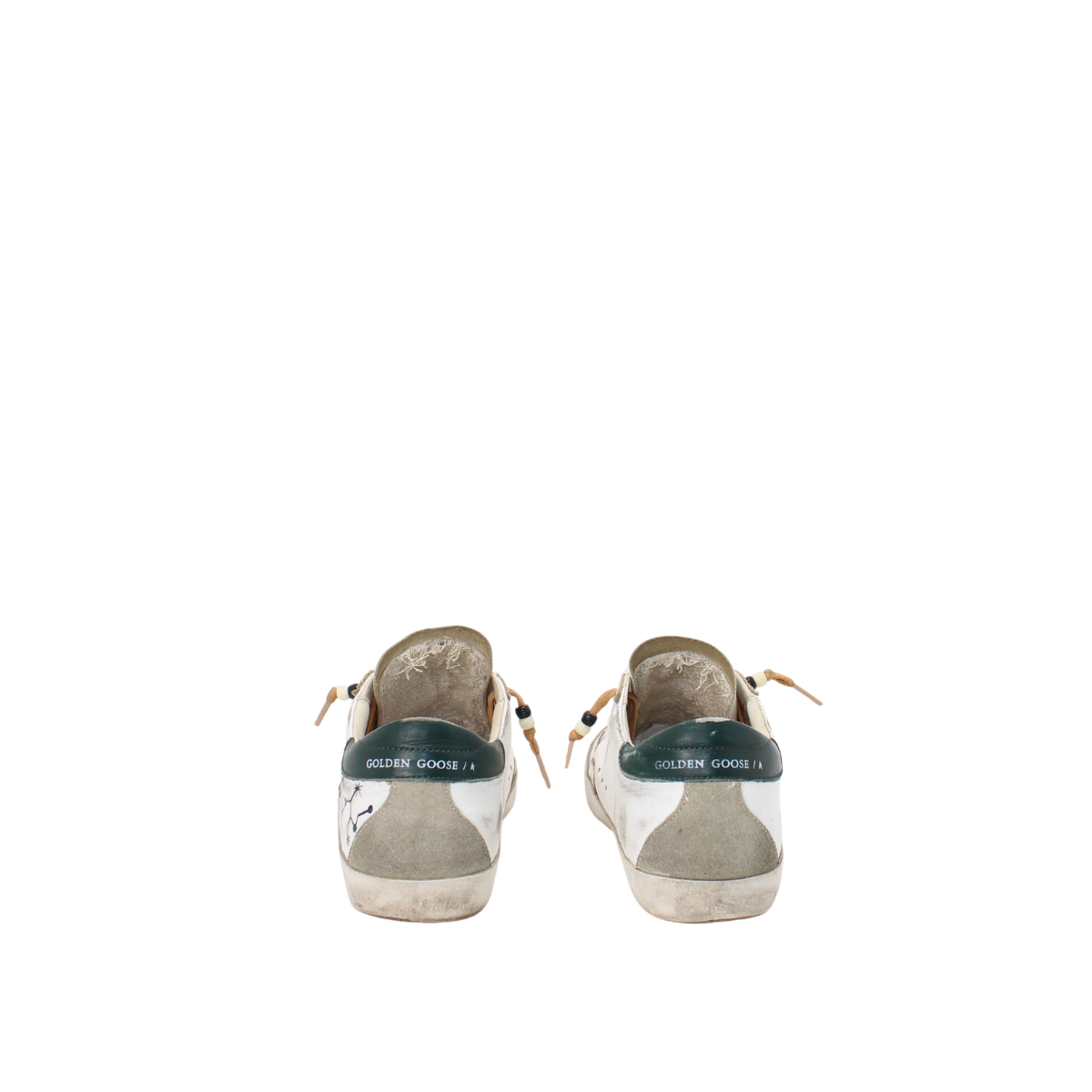 Golden Goose Green Beads                                   