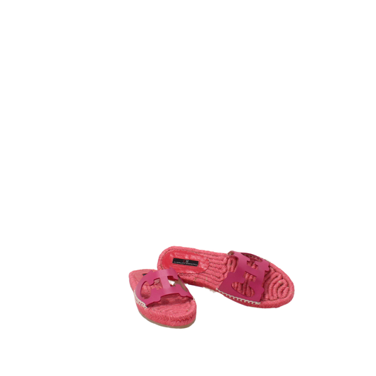 Carolina Herrera Leather Espadrilles 35