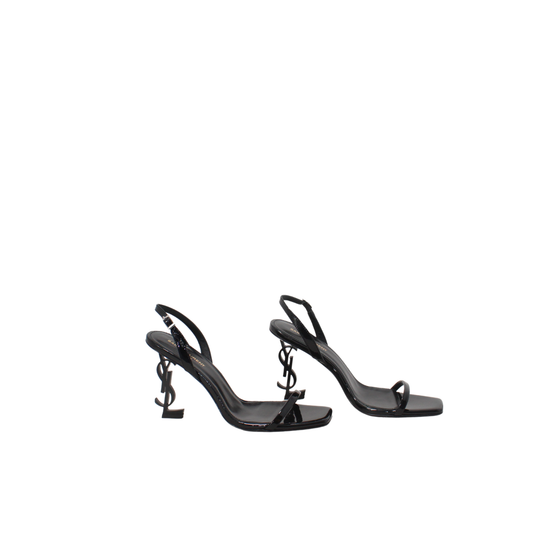 Saint Laurent Patent Leather Sandals 40