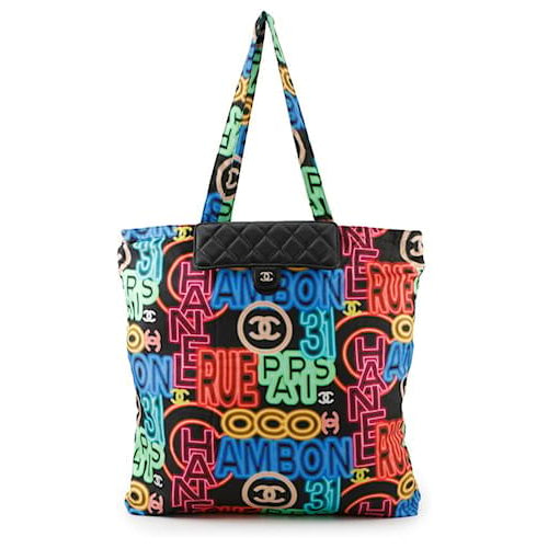 Chanel Caviar Foldable Tote