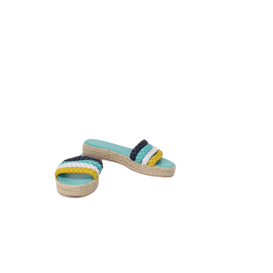 Gianvito Rossi Leather Printed Espadrilles 37