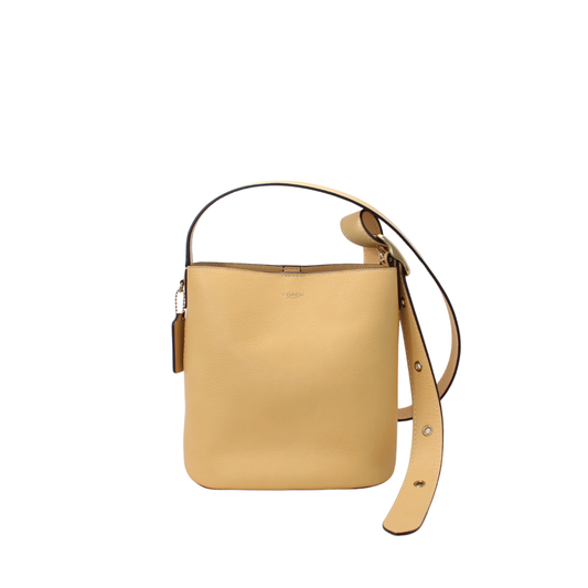 Coach Leather Bleecker Bucket Bag