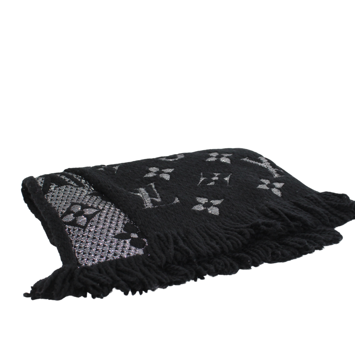 Louis Vuitton Logomania Shine Scarf Wool Scarf