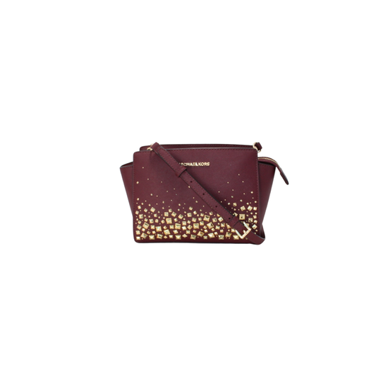 Michael Kors Jet set crossbody in Burgundy