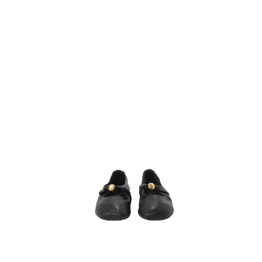 Loewe Leather Ballet Flats 35