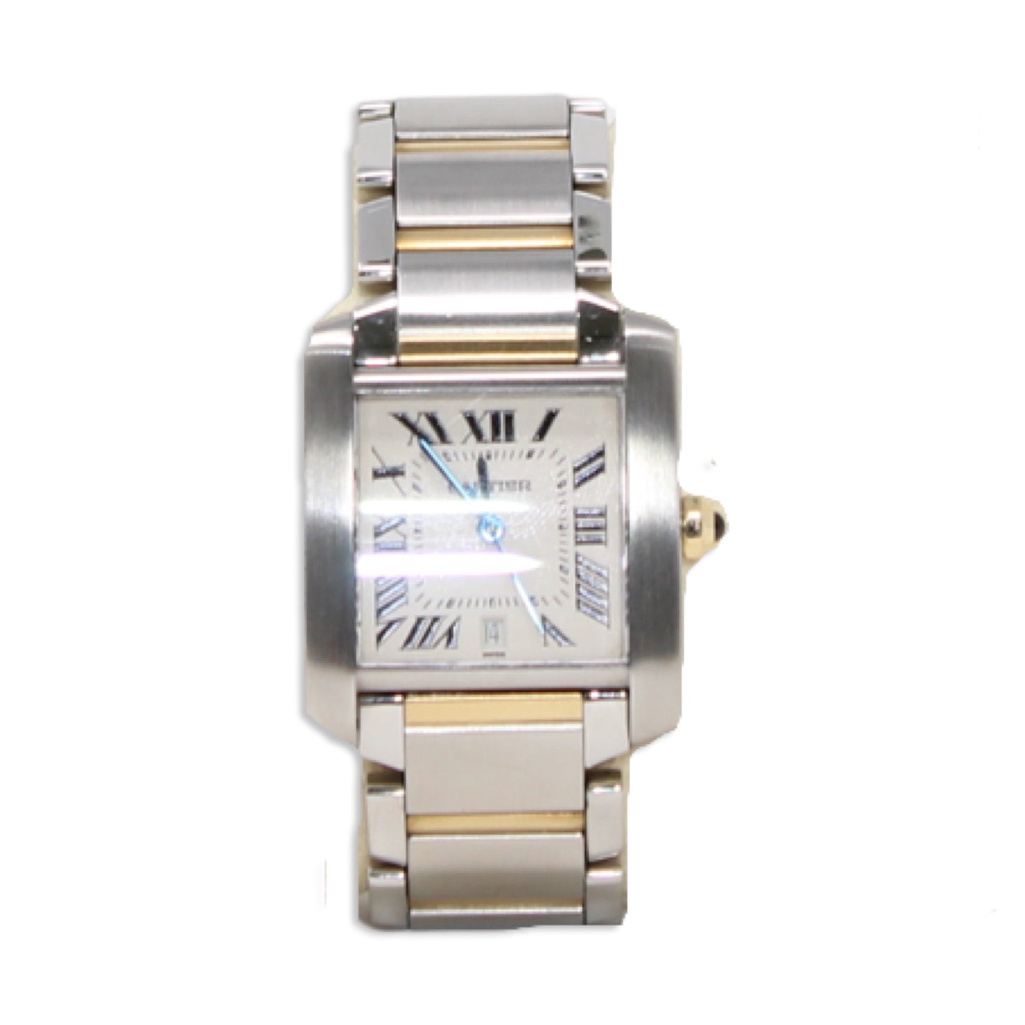 Cartier Tank Two Toned Gold Large 28mm x 32mm / Automatic