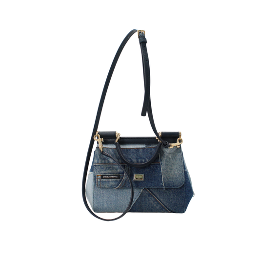 Dolce & Gabbana Small Sicily Denim bag