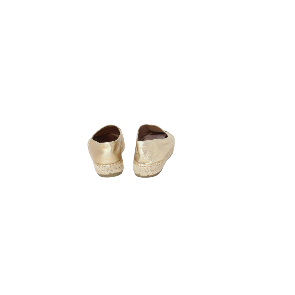 Chanel Espadrilles Gold 37