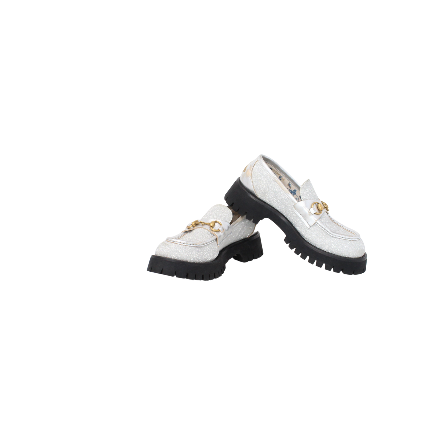 Gucci Glitter Loafers 39