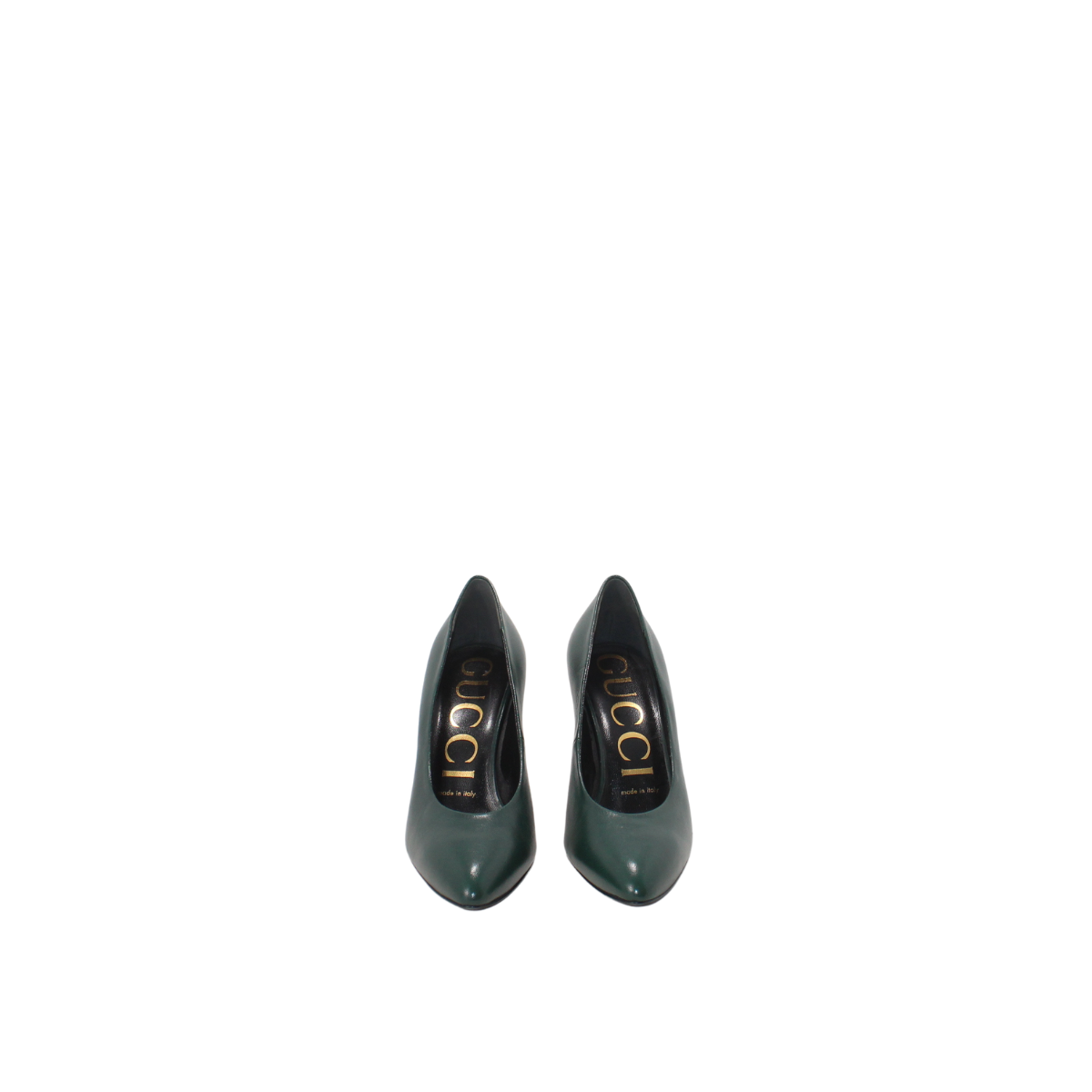 Gucci green pumps 36.5