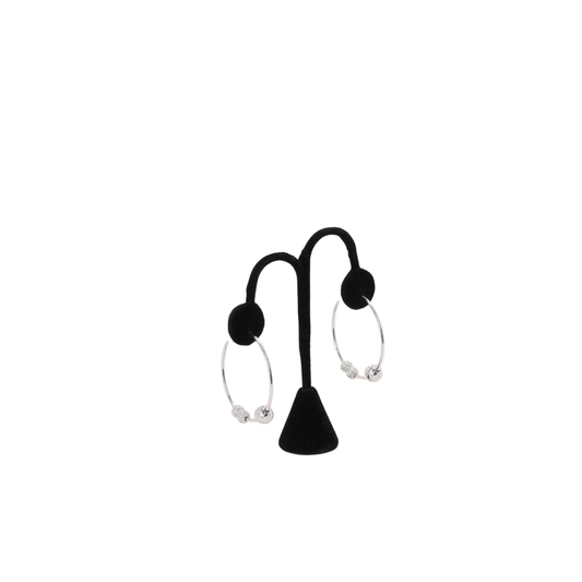 Swarovski Hoop Earrings