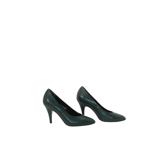 Gucci green pumps 36.5