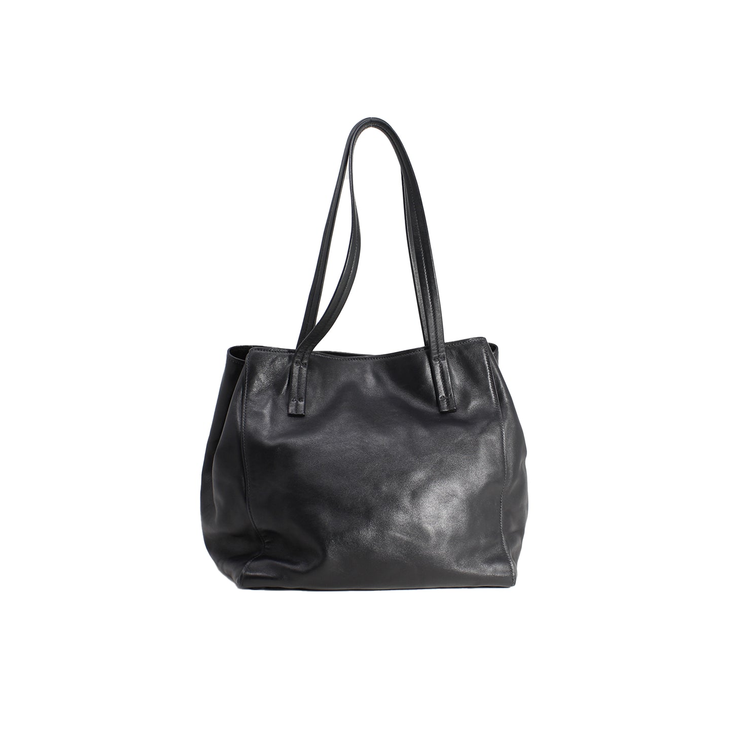 Prada Tote Soft Calf Leather Bag