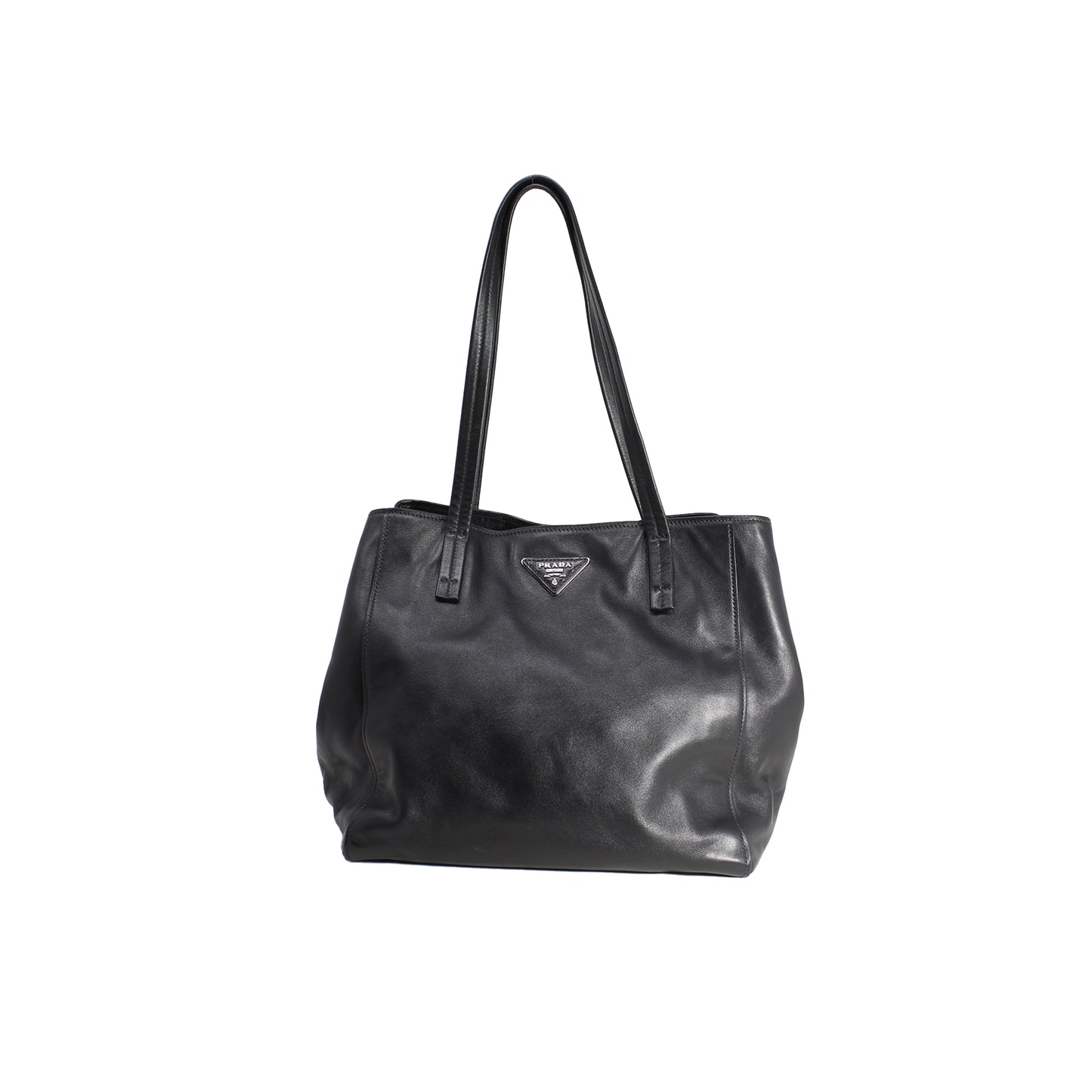 Prada Tote Soft Calf Leather Bag