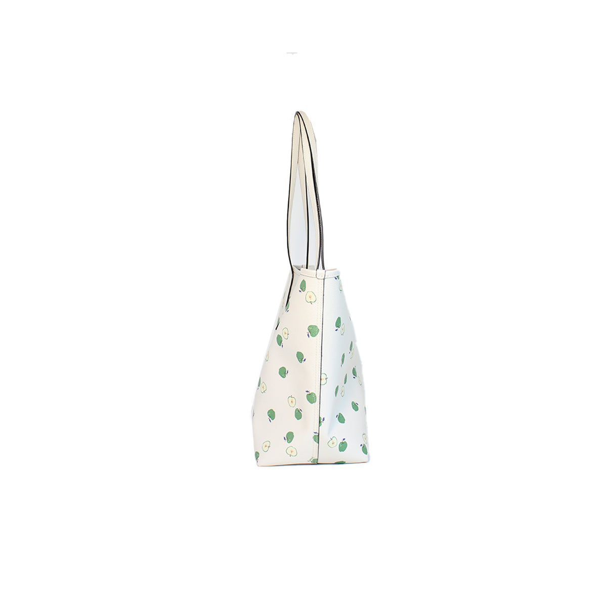 Coach green apple tote bag