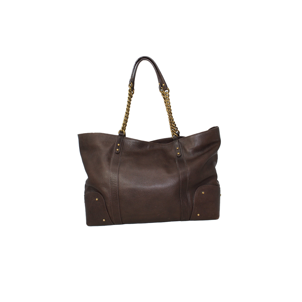 Dolce and Gabbana Brown leather tote