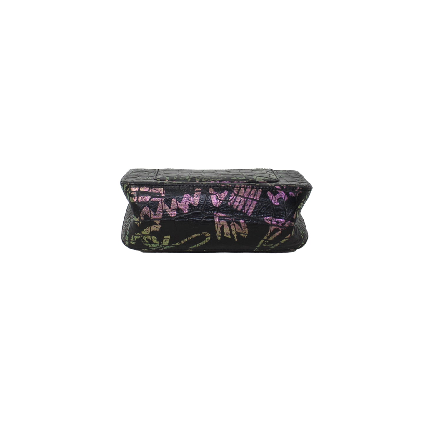 Chanel Graffiti Croc Embossed