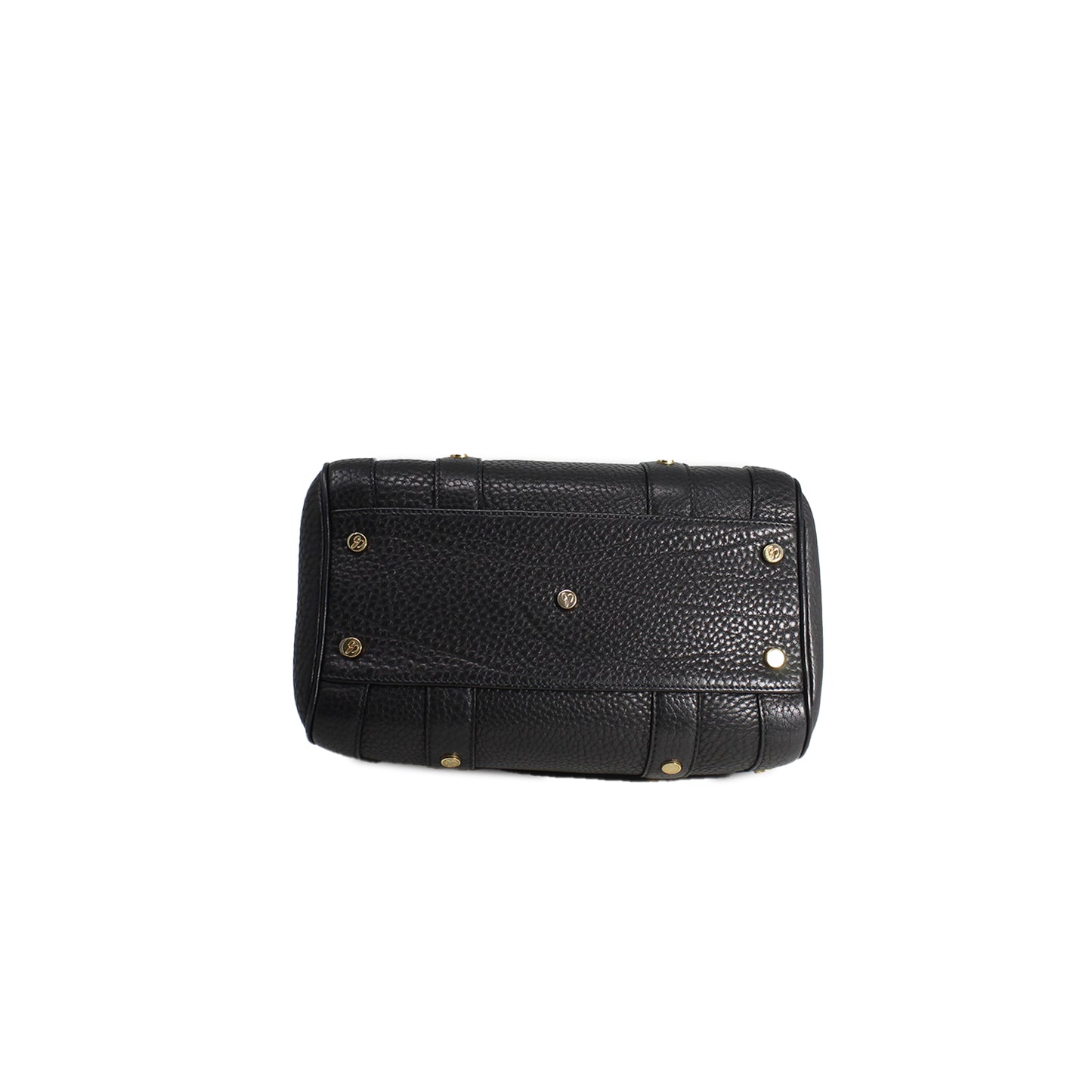 Chopard Black Studded Handle Bag With Dustbag