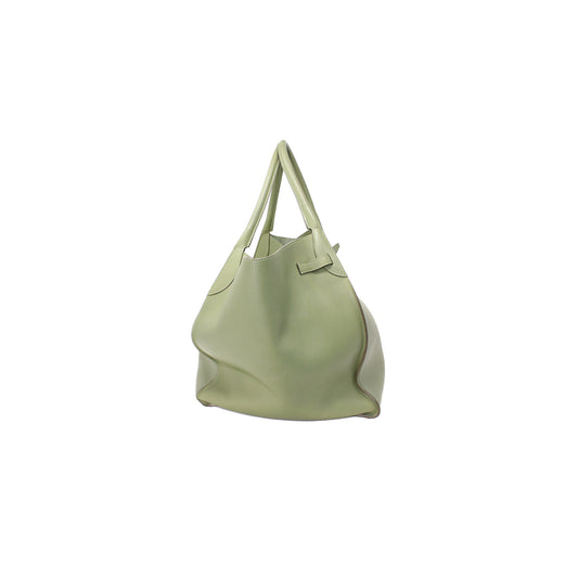 Celine Medium Leather Bag Green