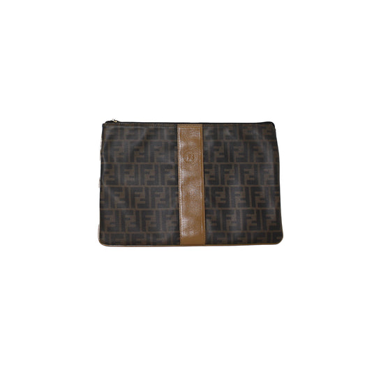 Fendi Zucca Zip Pouch