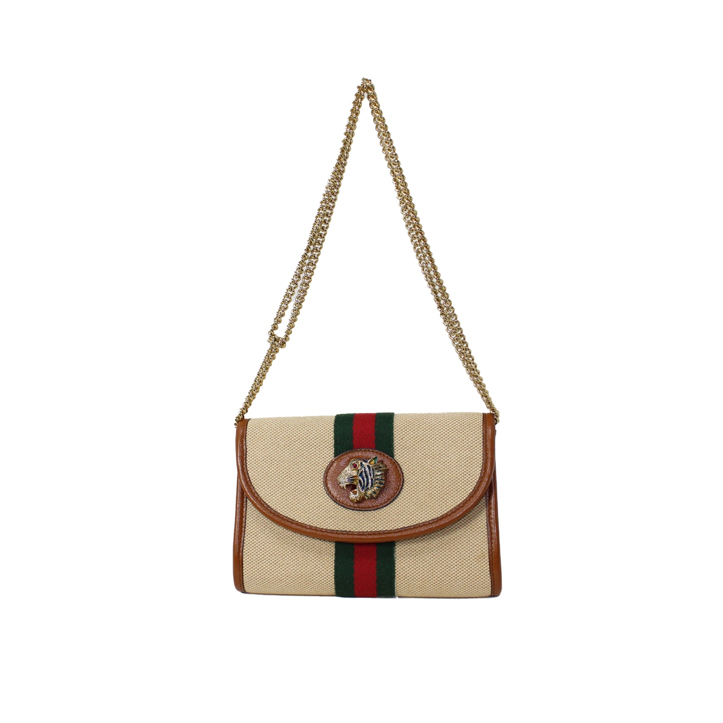 Gucci Rajah Mini Canvas Crossbody bag