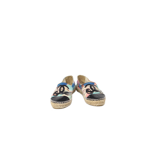Chanel Multicolor Spadrilles talla 38