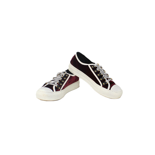 Dior Velvet  Sneakers Size 39