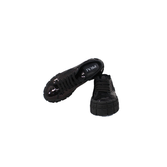 Prada black sneakers 38