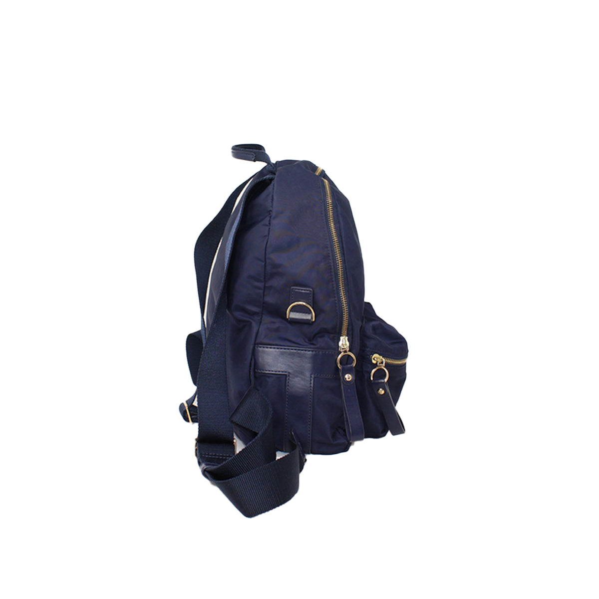 Tory Burch blue backpack