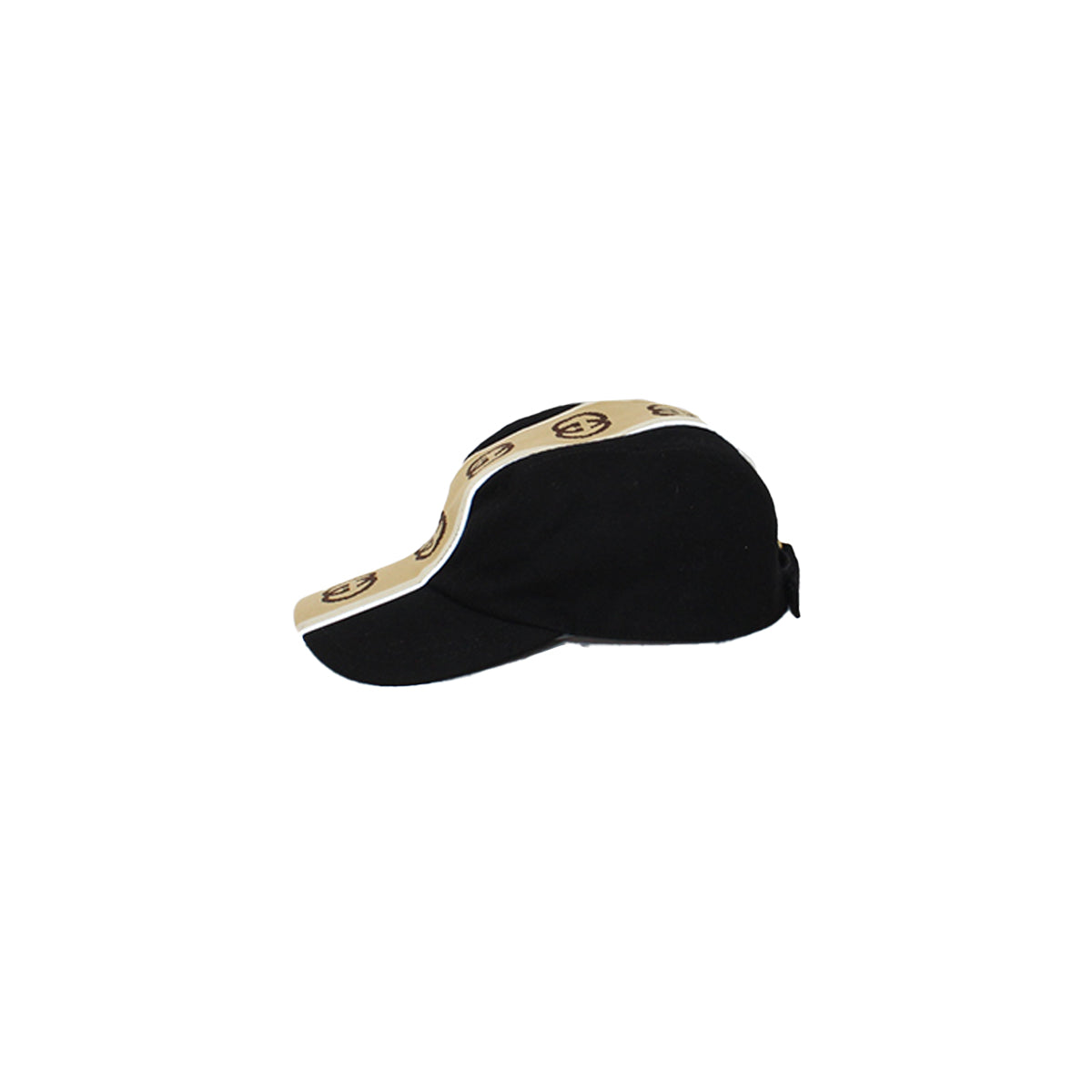 Gorra Gucci negro/beige