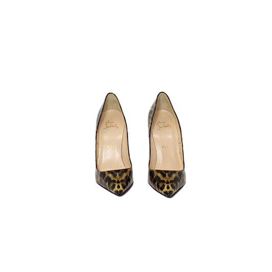Christian Laboutin pumps in animal print Size 36.5