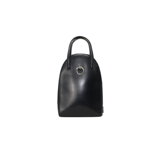 Cartier Panther Black Catskin Leather backpack