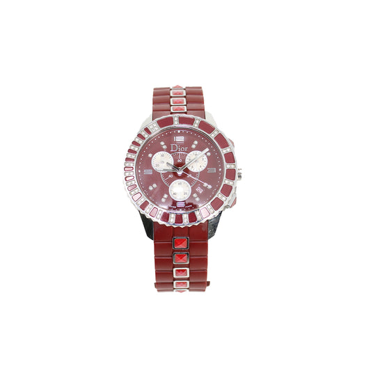 Dior Red Diamond Watch
