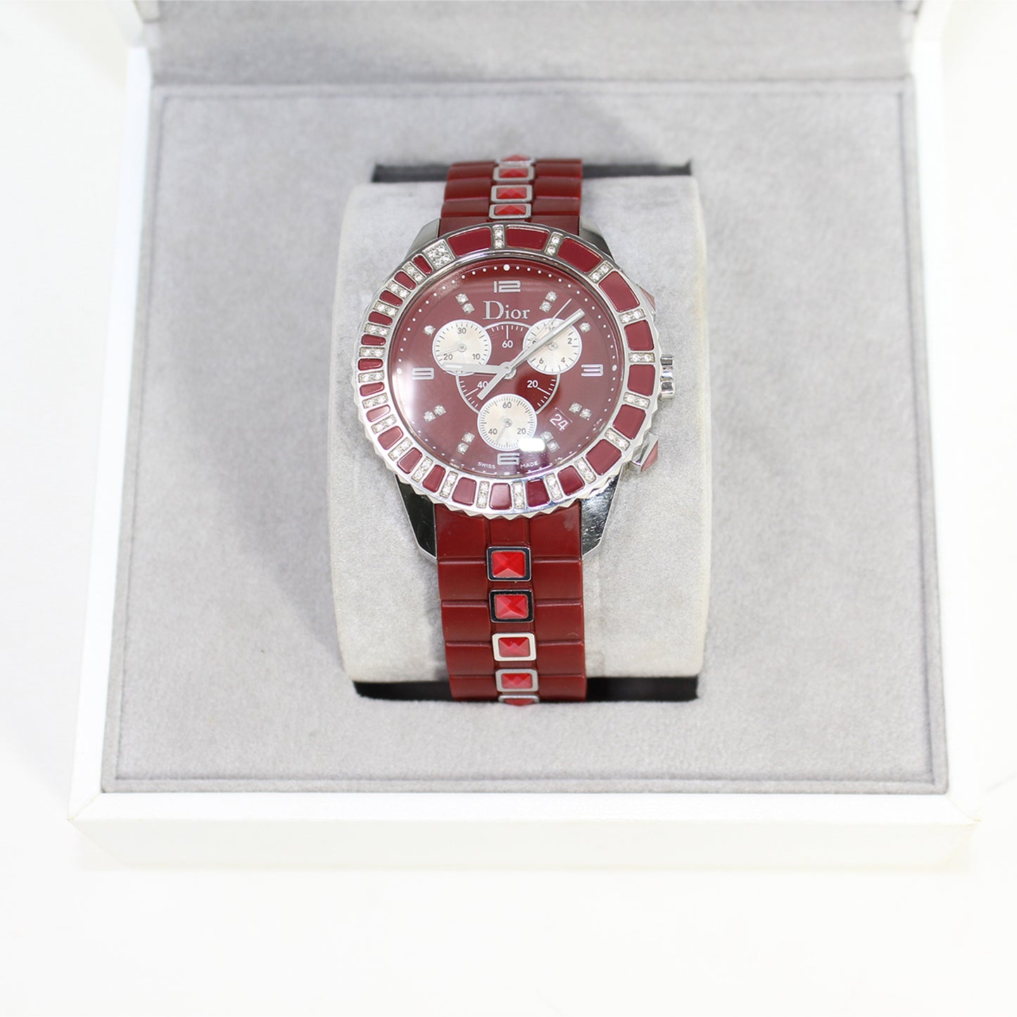 Dior Red Diamond Watch